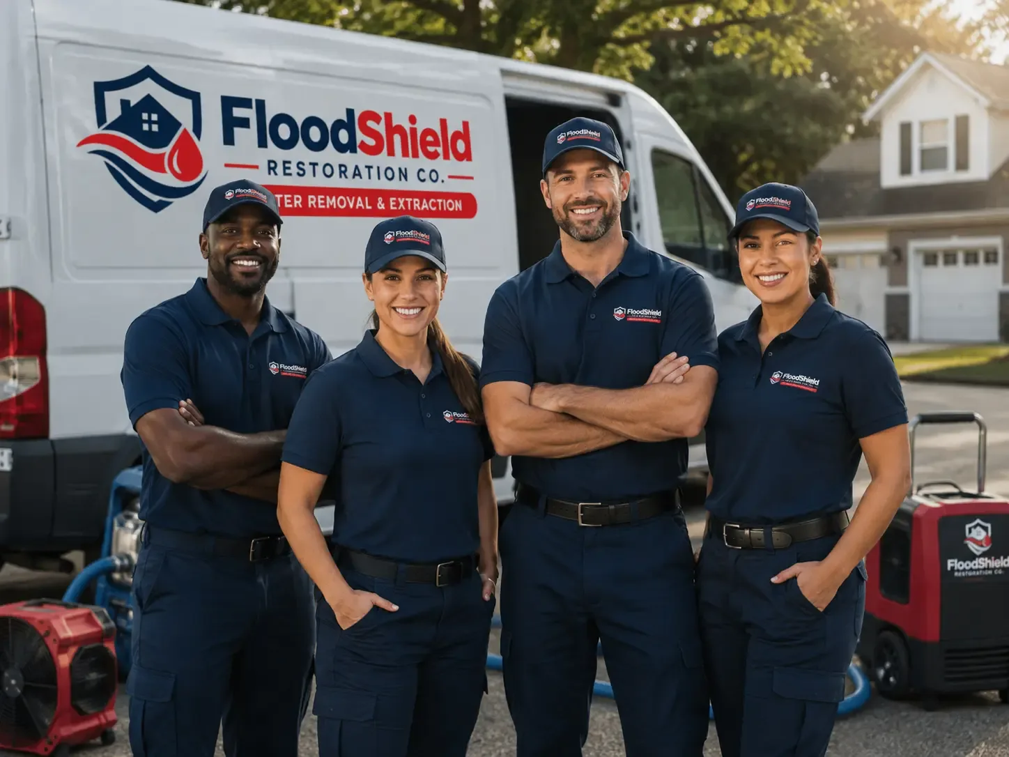 Flood Damage Restoration company in Lake Ariel, PA