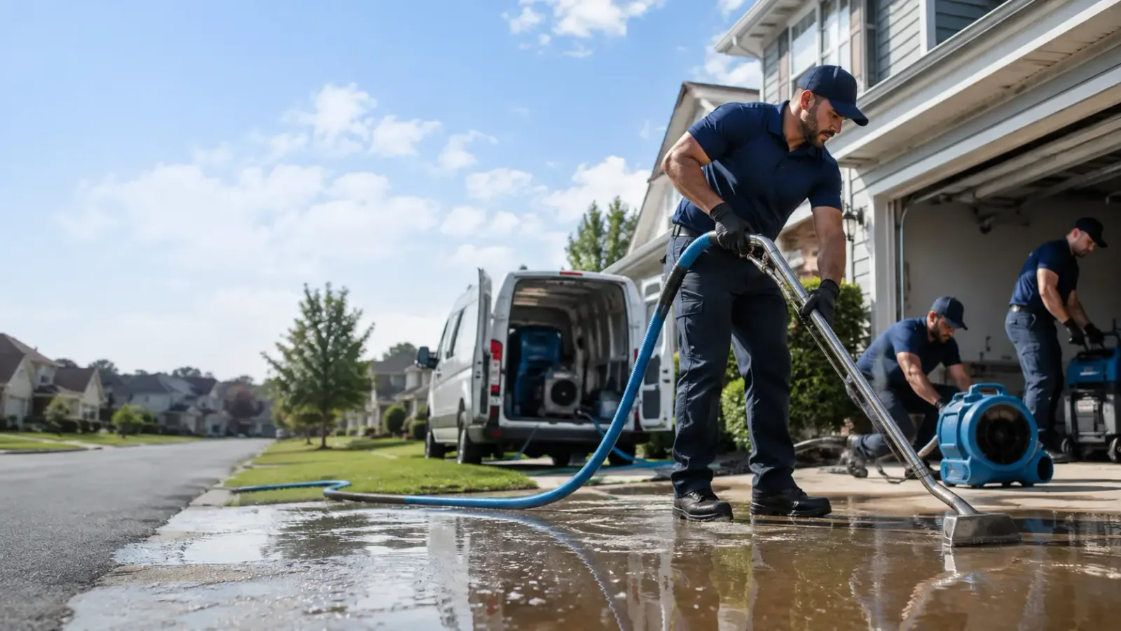 Flood Damage Restoration in Lake Ariel, PA